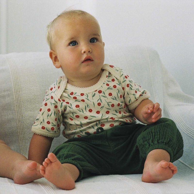 Nature Baby Short Sleeve Bodysuit image number 2